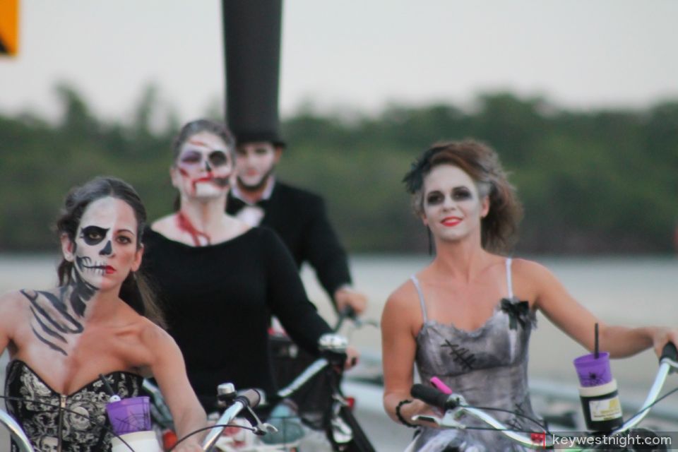 zombie bike ride fantasy fest 2013 key west florida 305